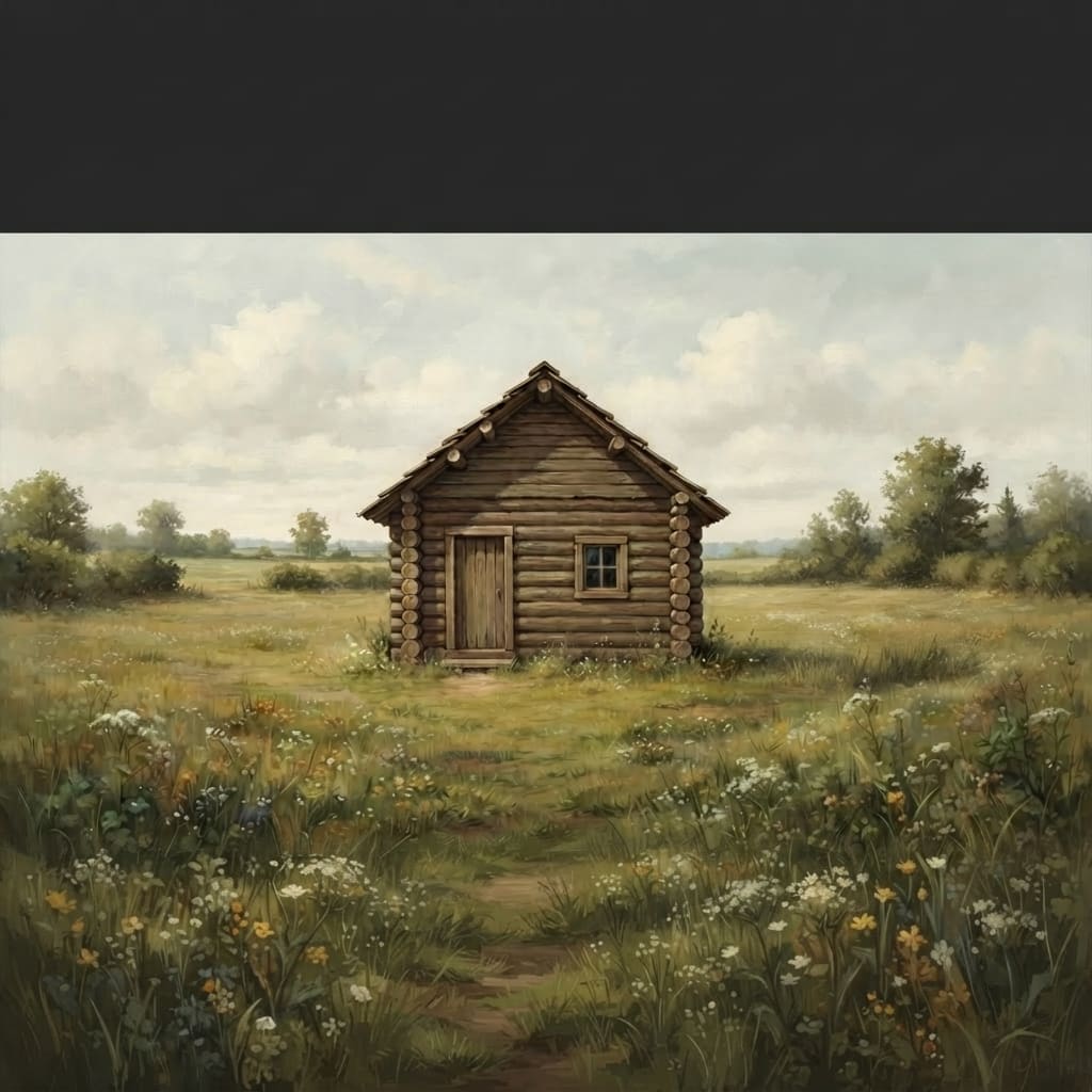Image: The same painterly digital illustration of a small