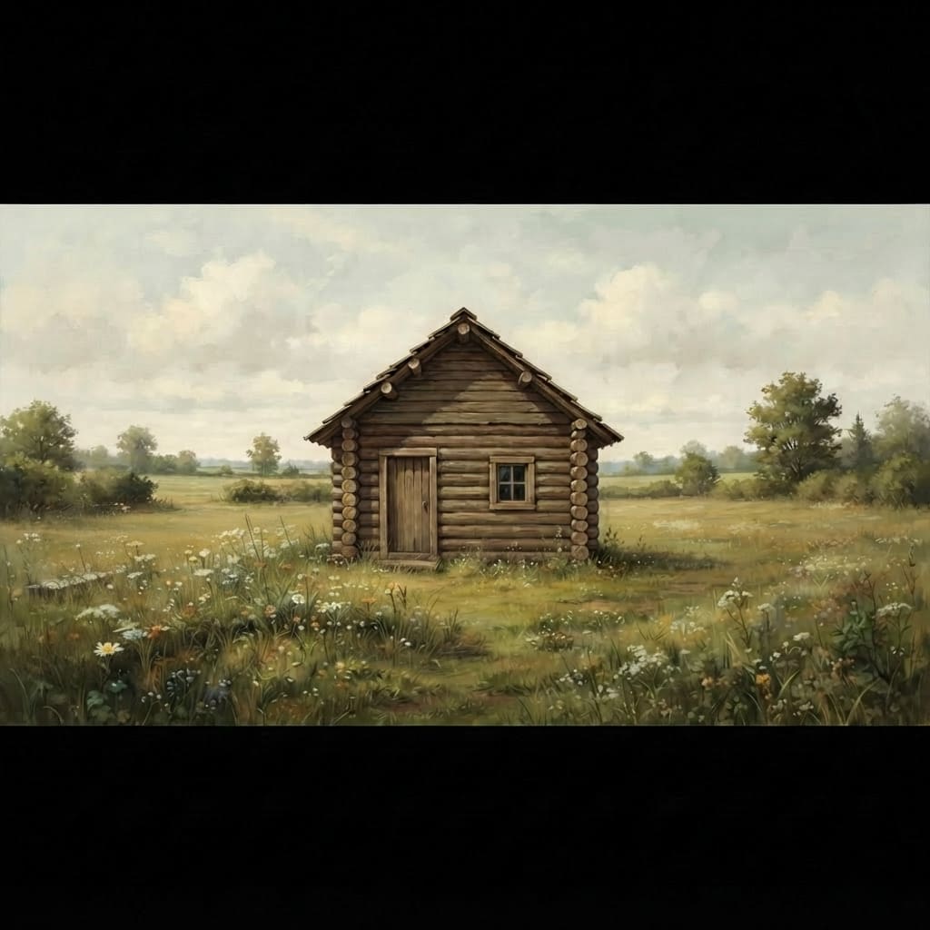 Image: The same painterly digital illustration of a small
