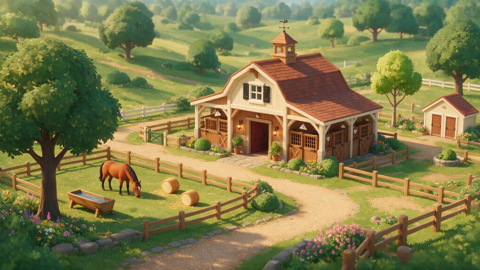 Horse Stable Estate Key Art Target