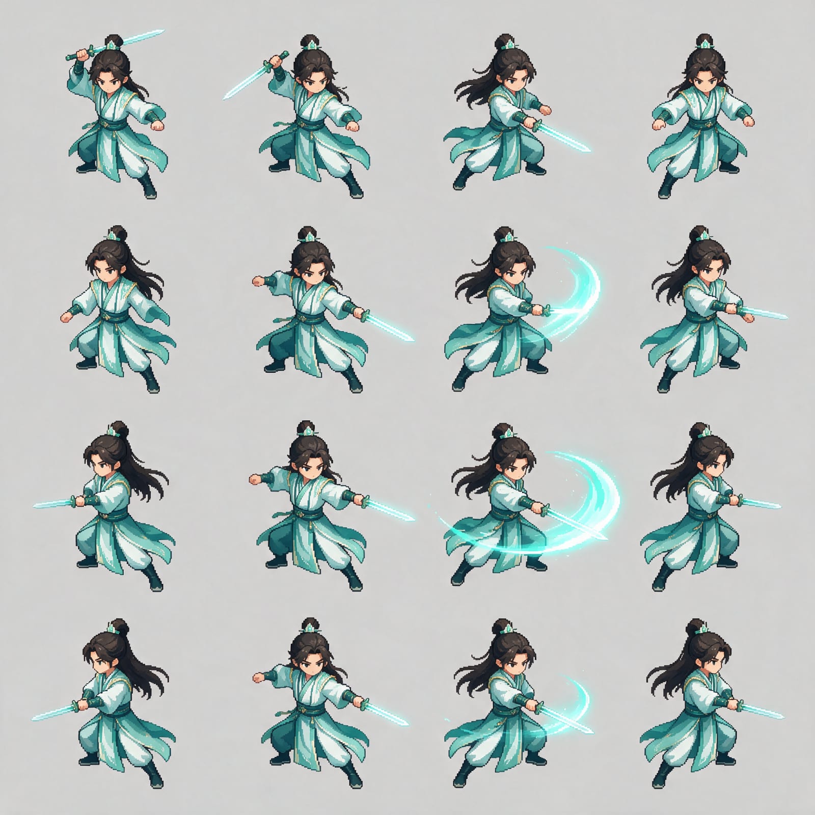 Xianxia Hero Attack Atlas 4x4