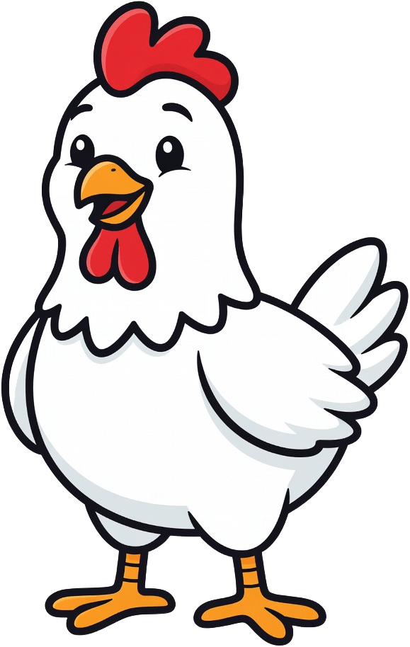 Cartoon Chicken Sprite