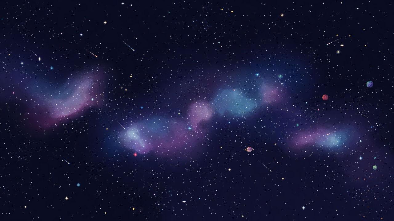 Expedição Cósmica - Fundo Espacial
