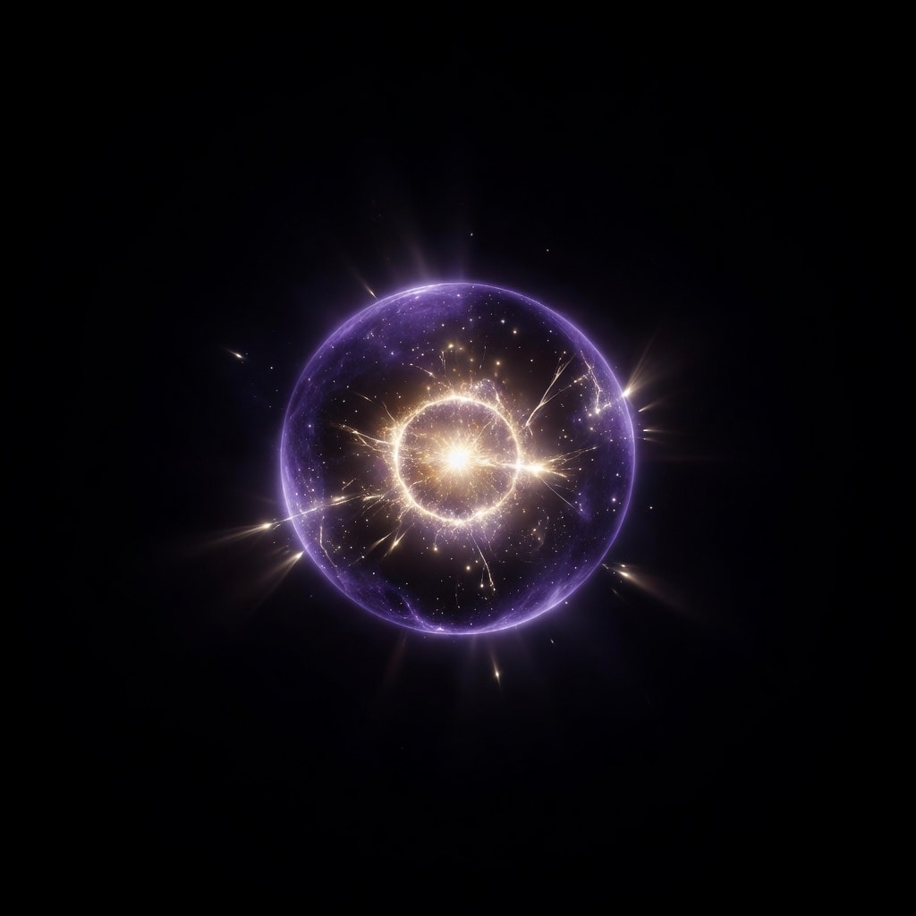 Blacklight Sun Sphere