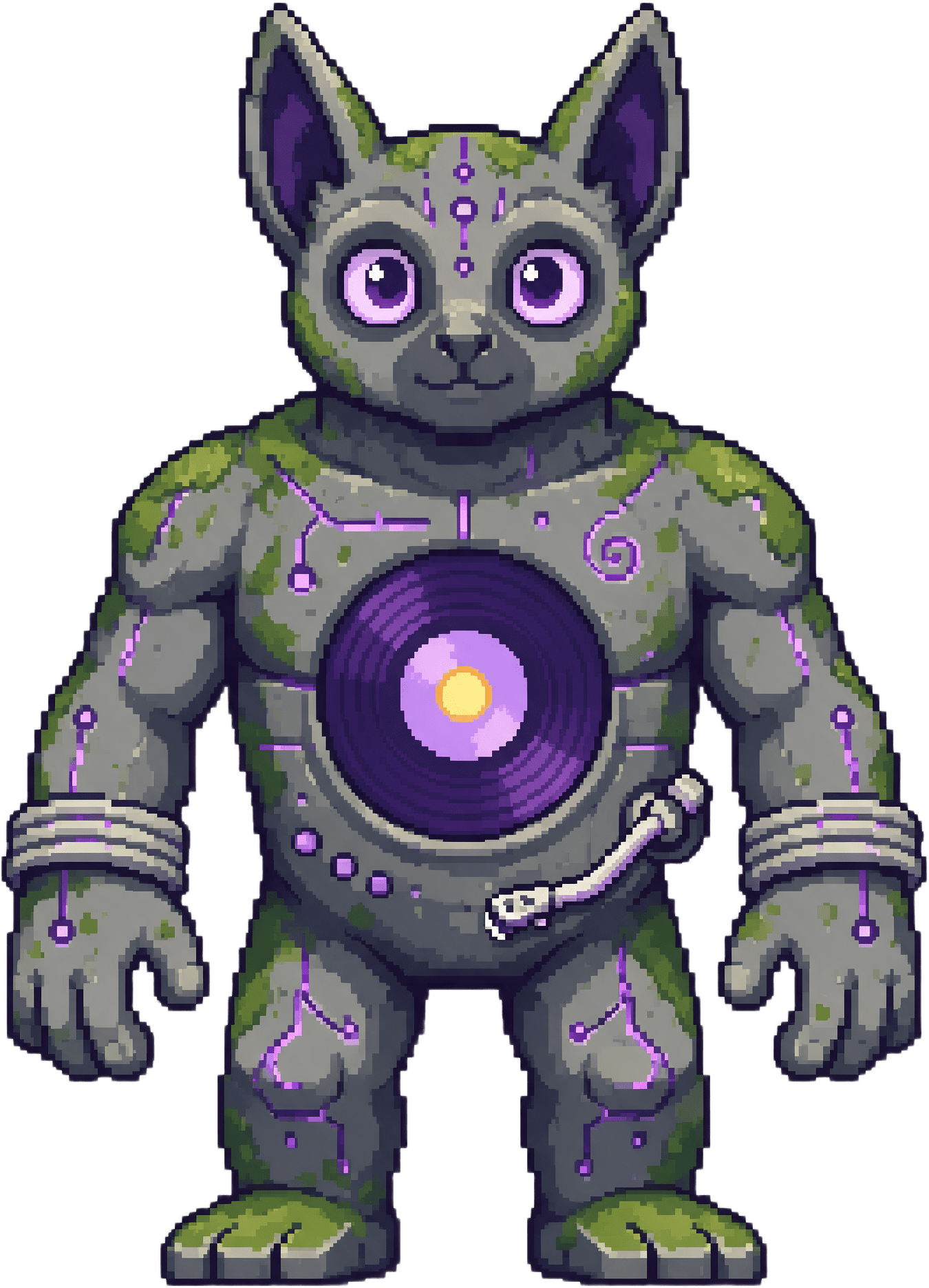 Stone Lemur Turntable Guardian Boss Sprite
