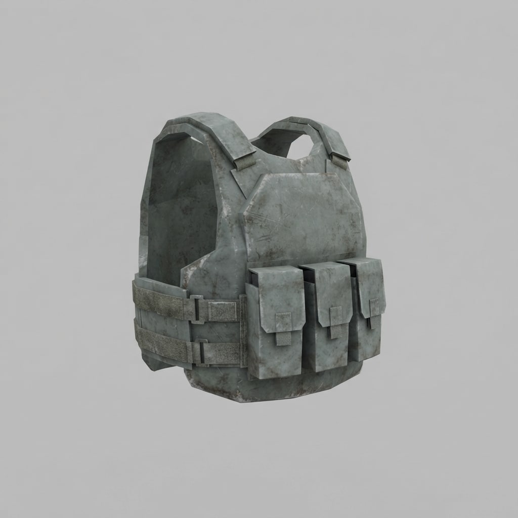 Image: Single isolated game asset, product shot of ONE ob