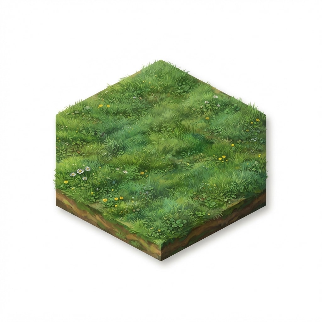 Isometric Meadow Tile