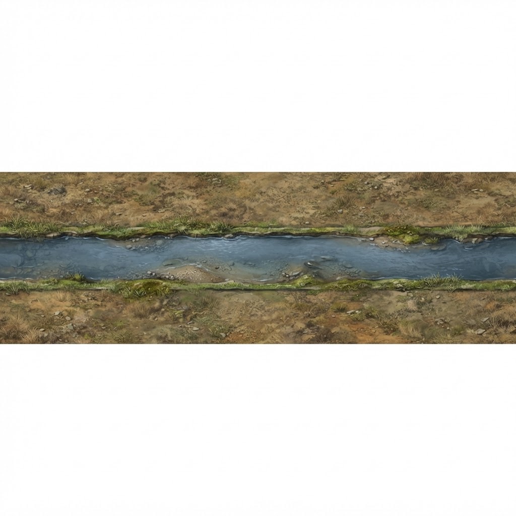 Narrow Grassland River