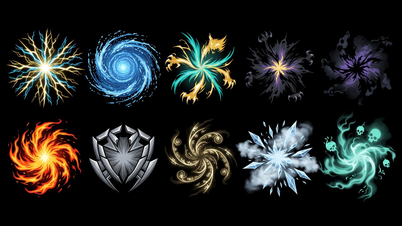 Hero Bros VFX signature power bursts