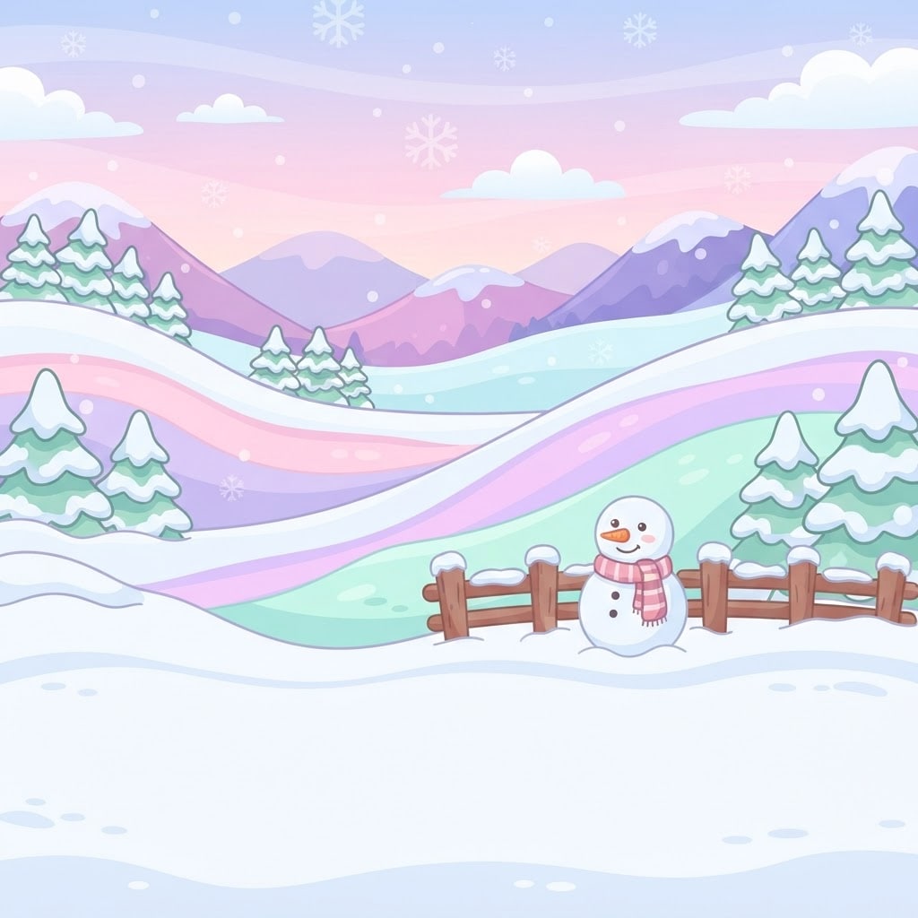 Image: Flat 2D cartoon game background, side view at eye