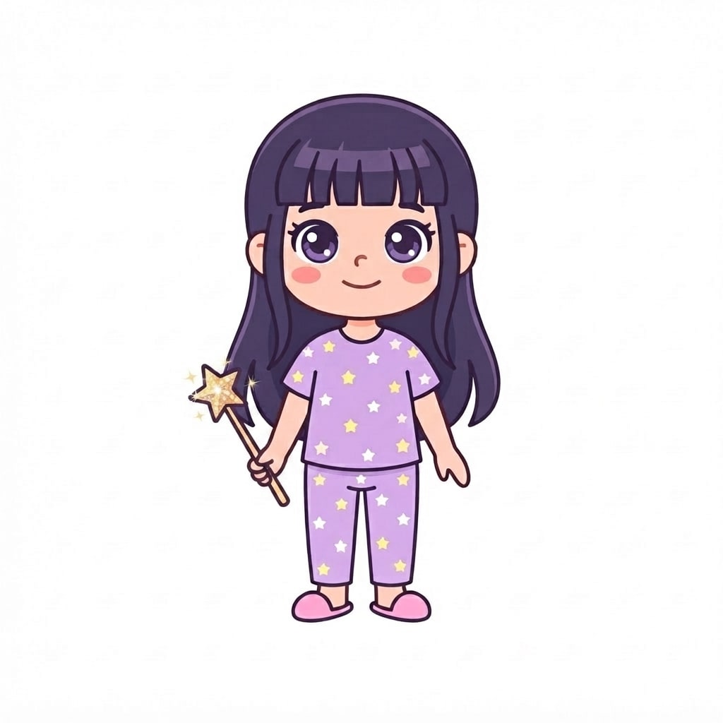 Image: Keep this exact image but ADD a sparkly star-toppe