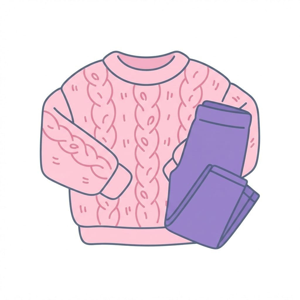 Image: Flat 2D cartoon illustration of a single cosy read