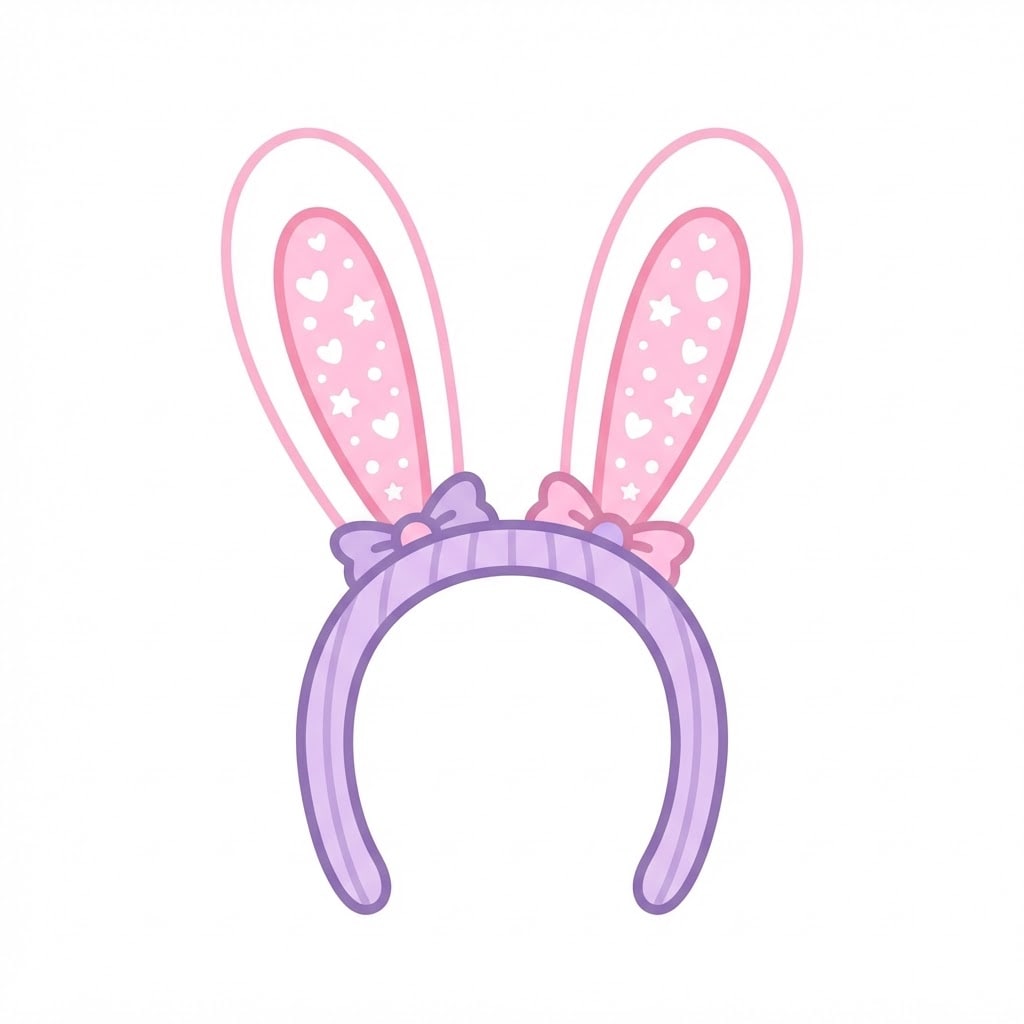 Image: Flat 2D cartoon illustration of a single pair of l