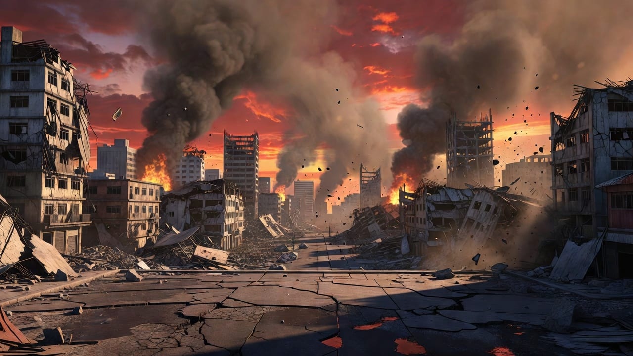 Cenário — Cidade em Ruínas