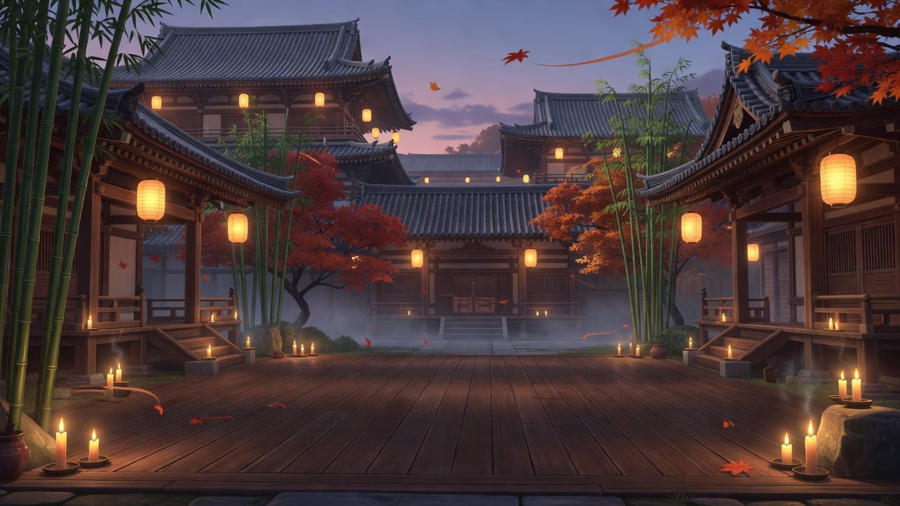 Cenário — Templo do Samurai