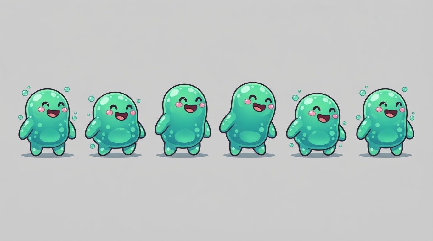 Blorpa idle sprite sheet