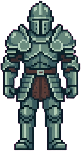 Guerrero Armadura Idle 64x64 Sin Espada