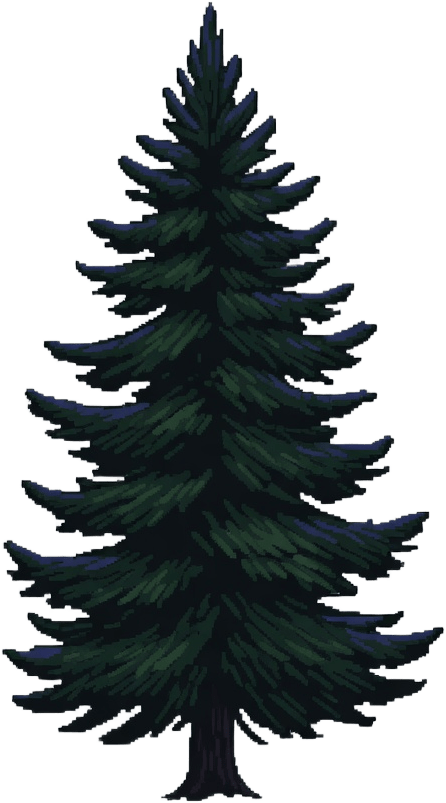 NIGHTFALL Pine Tree Sprite