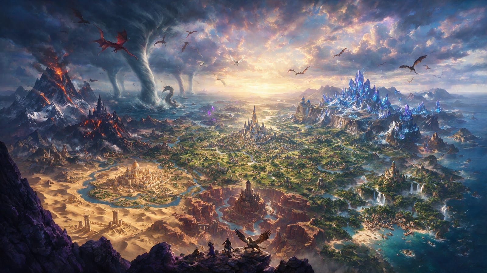 Sovereign Realms World Key Art