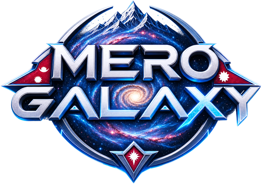 Mero Galaxy Game Logo