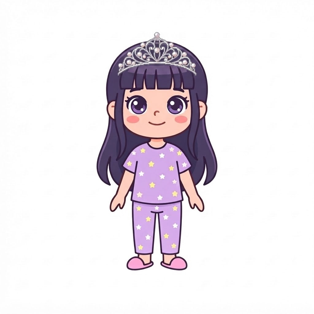 Image: Add ONLY a delicate silver tiara set with small wh