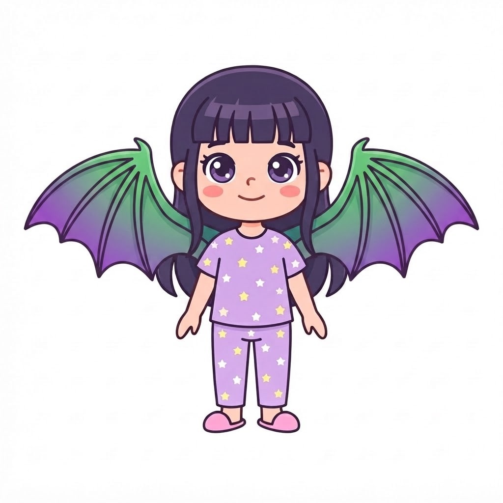 Image: Add ONLY a pair of large green and violet dragon w