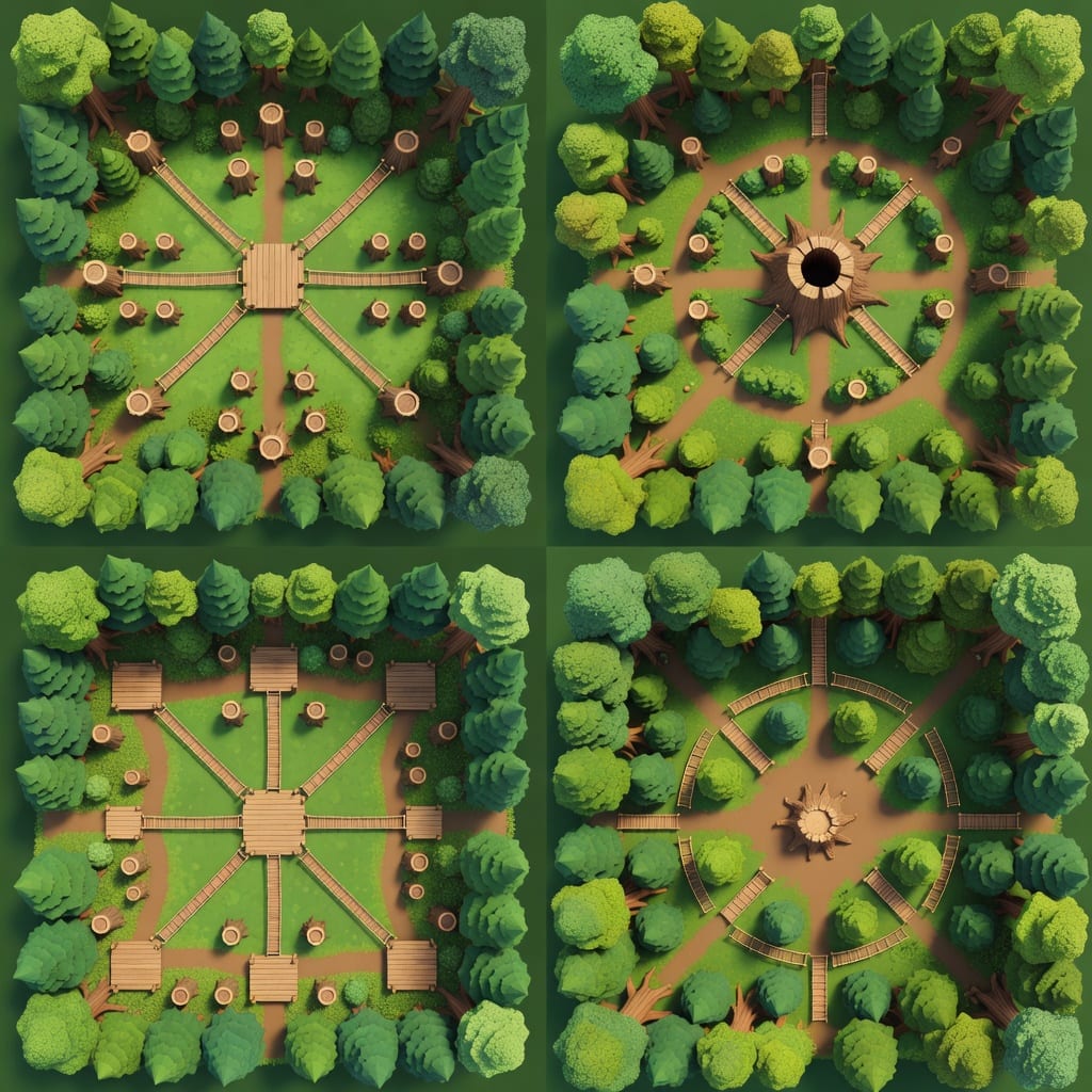 GTag Forest Map Set (2 / 4)