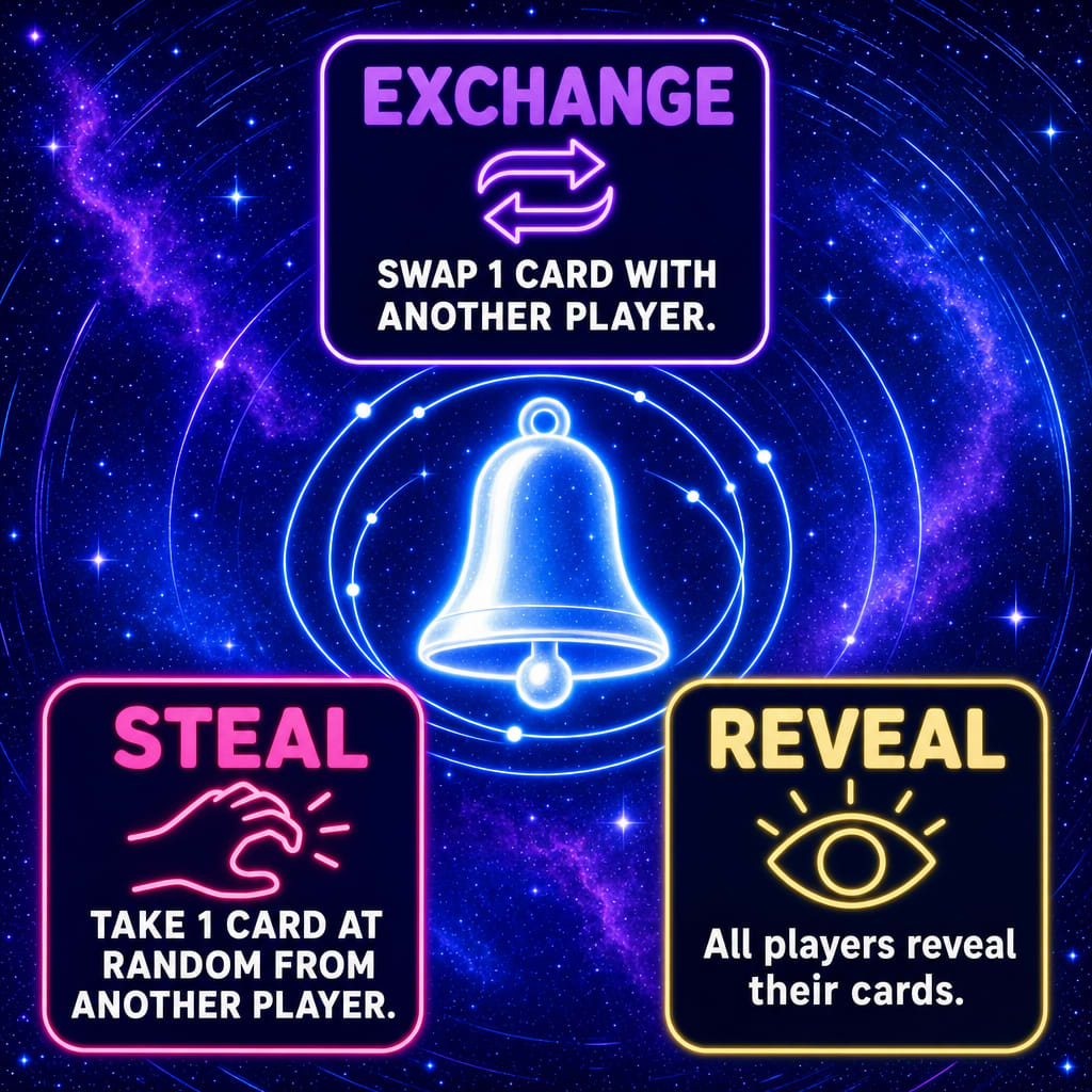 Nebula Gambit Cosmic Bell Physical Card (From Scratch)