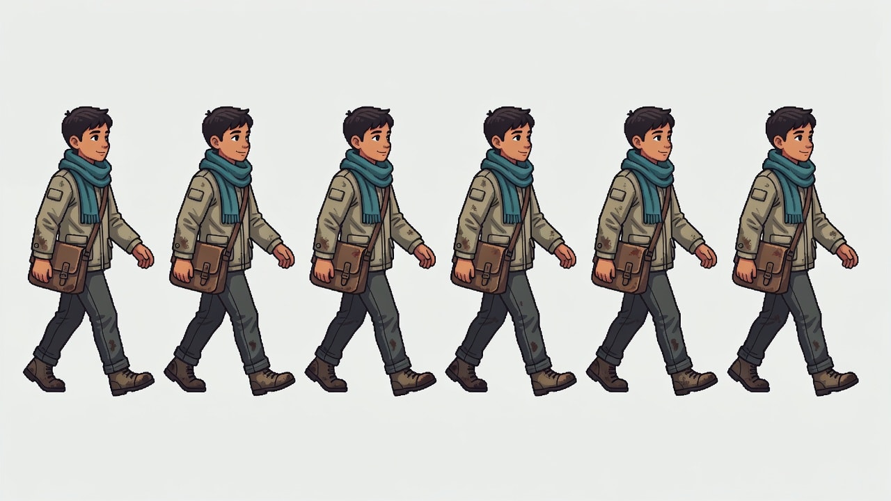Visitor NPC Walk Spritesheet