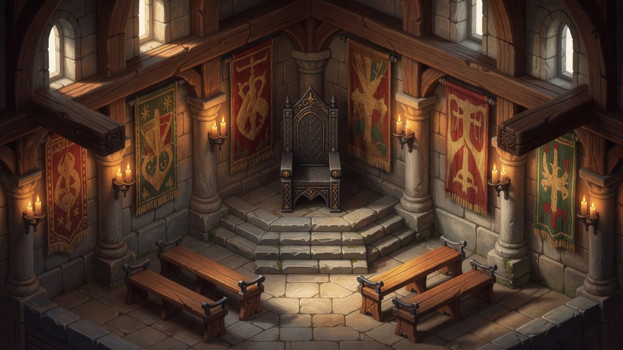 Throne Room Style Test - The Last City