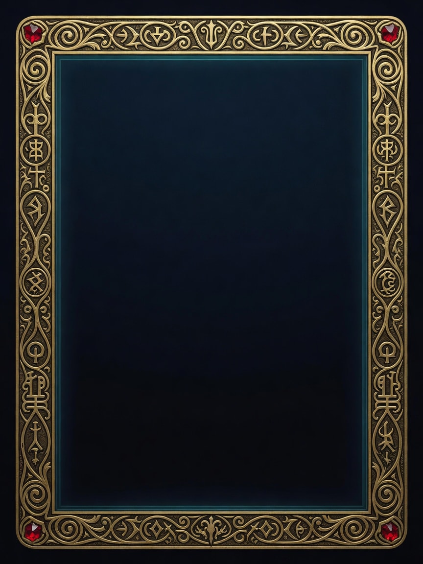 Gold Card Front Frame