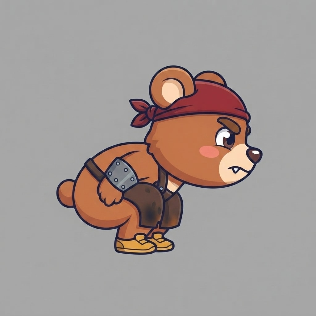 Image: ONE drawing of THIS EXACT character, alone, centre