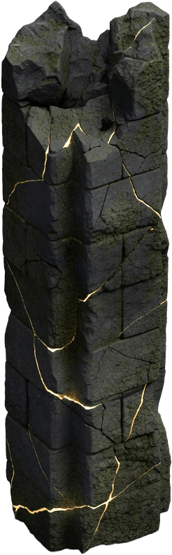 Gothic Broken Pillar