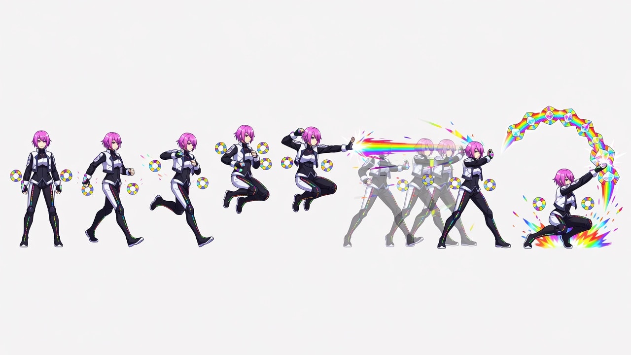Nia Prism Sprite Sheet