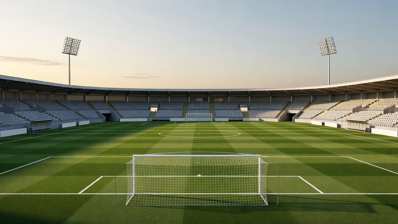 Original Realistic Football Stadium Concept