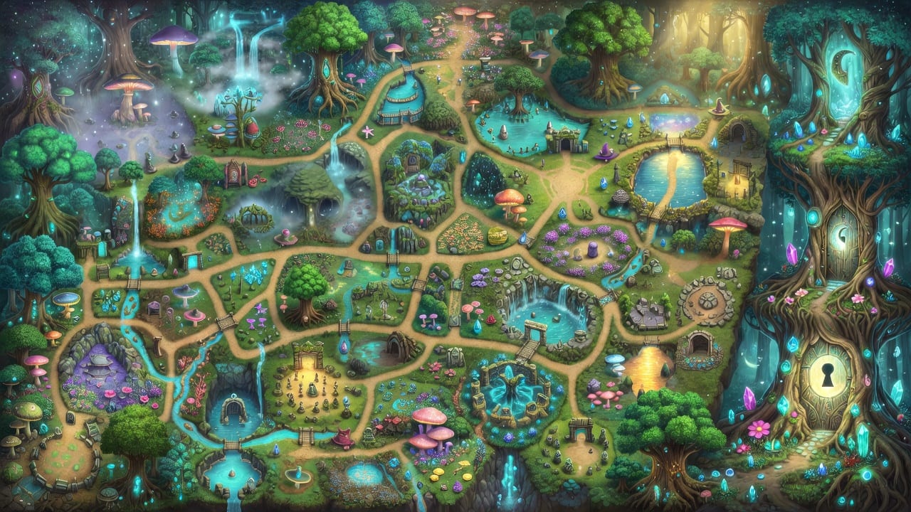 Koumo Infinite Ten-Lane Enchanted Forest