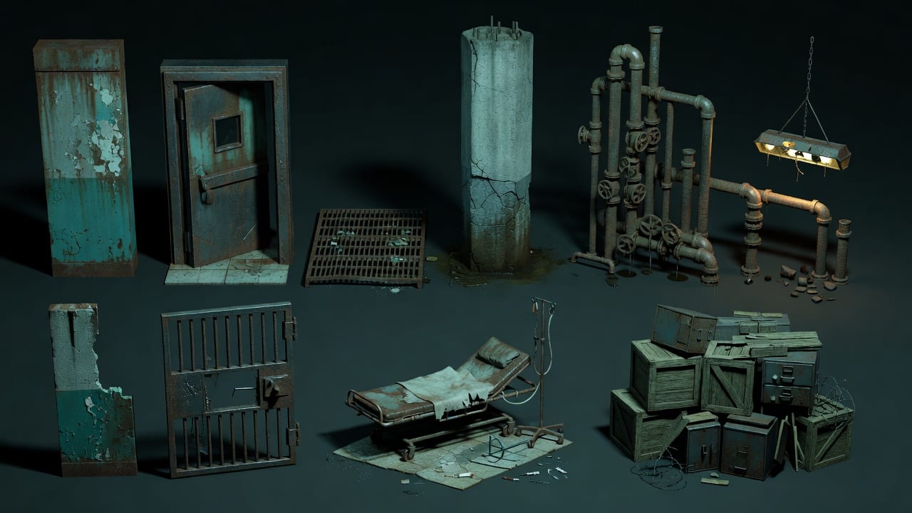 Abandoned Bunker Modular Kit