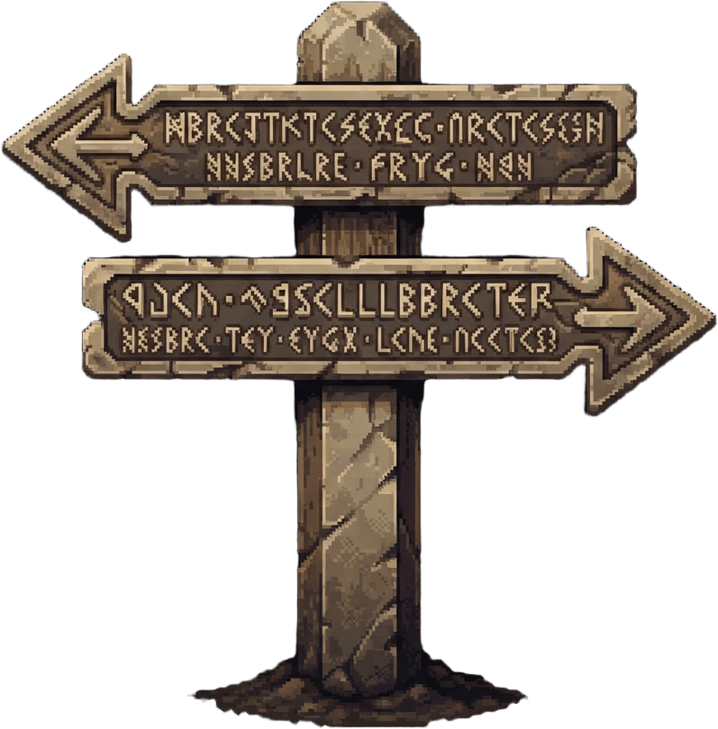 Ancient Wayfinding Sign Arrows (2)