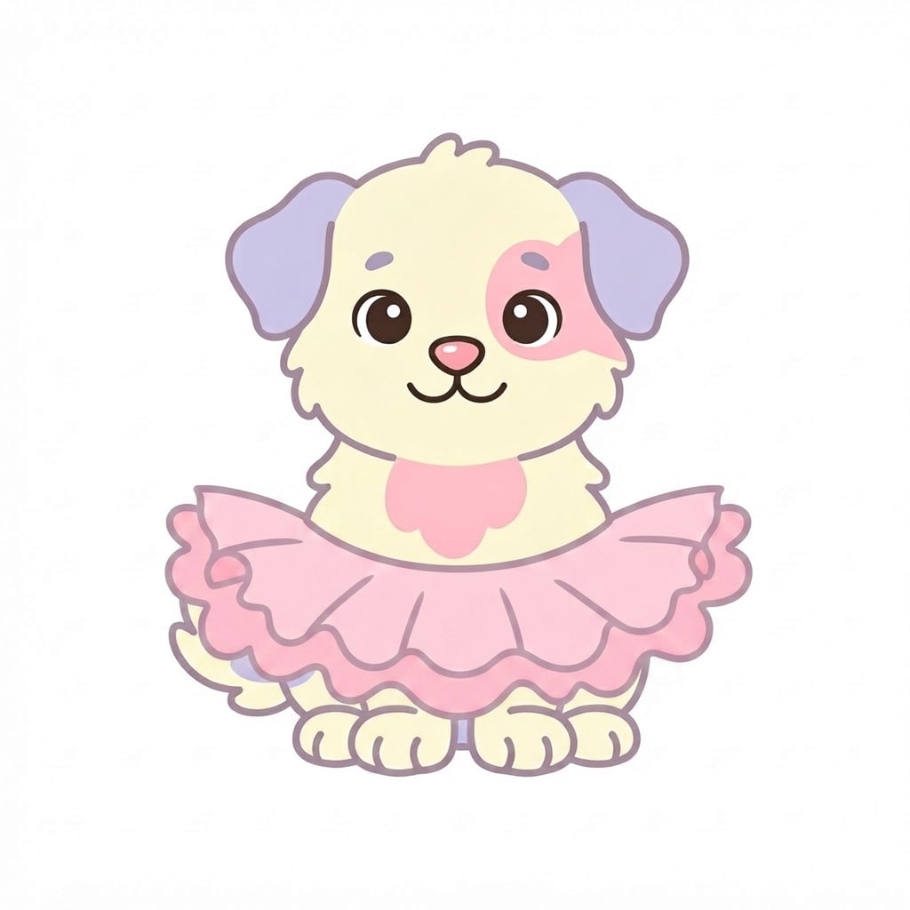 Image: Add a fluffy pink ballerina tutu skirt around this
