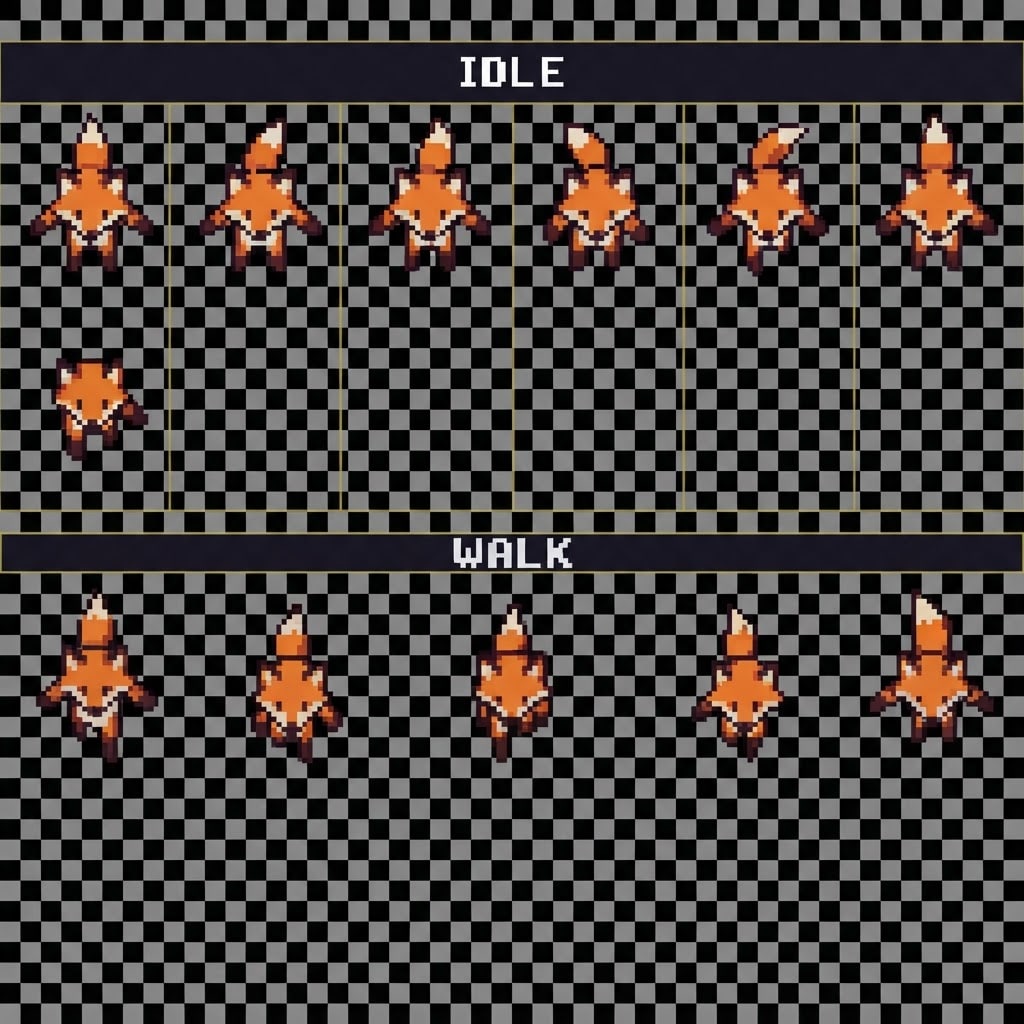 Pixel Fox Hero Animation (4)