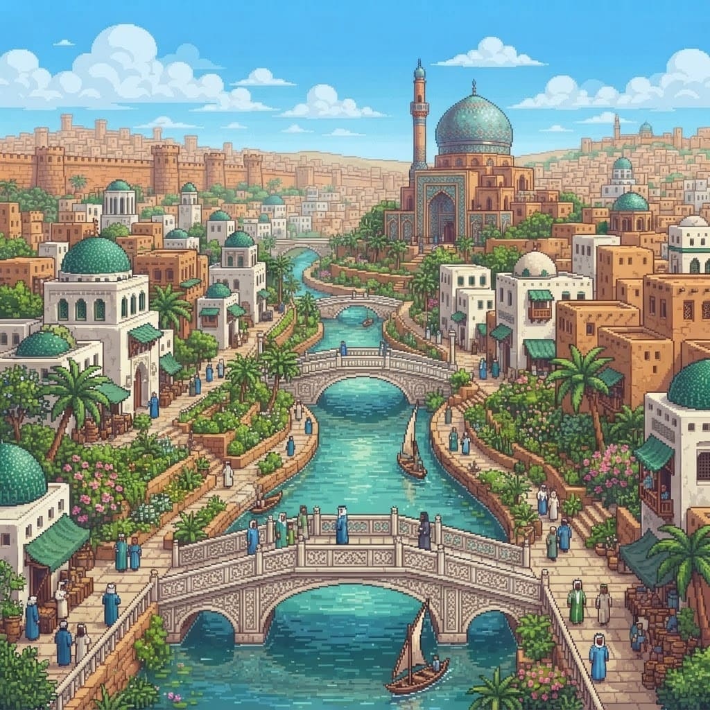 Green White River City (2)