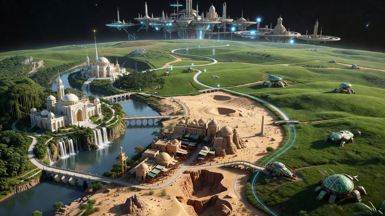 Prequel Era Multi-Location Galaxy Map