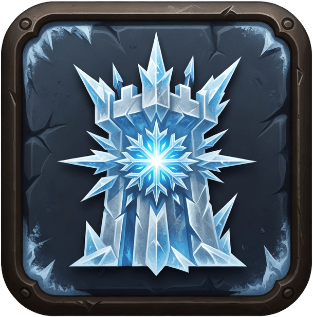 Frost Tower Button Icon