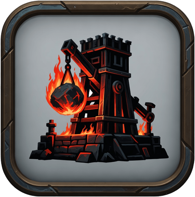 Siege Tower Button Icon