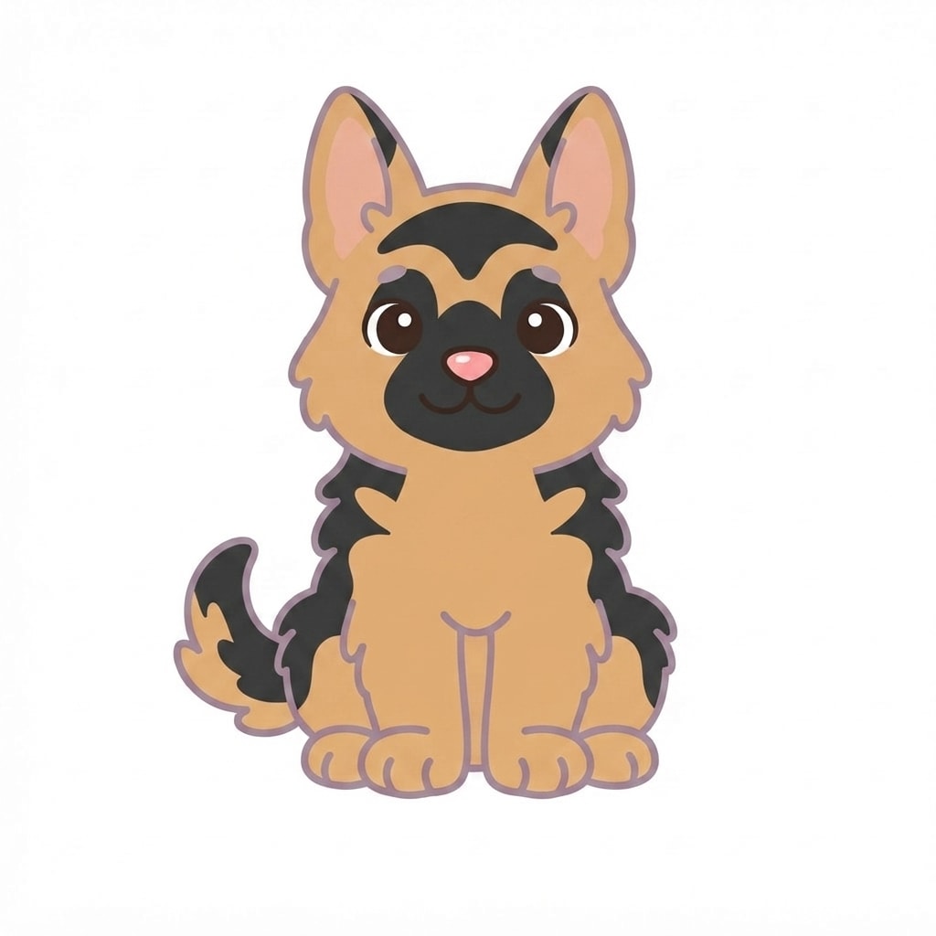 Image: Change ONLY the breed markings and fur of this pup