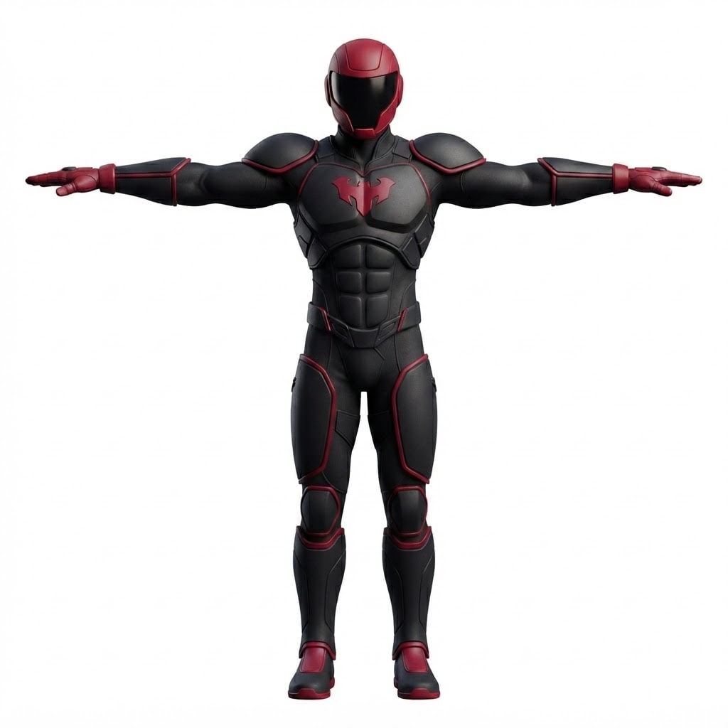 Red Armored Opponent