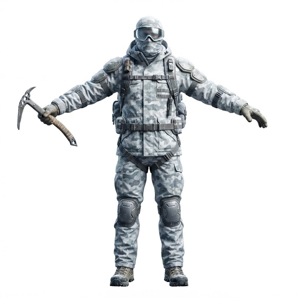 Arctic Military Mountaineer
