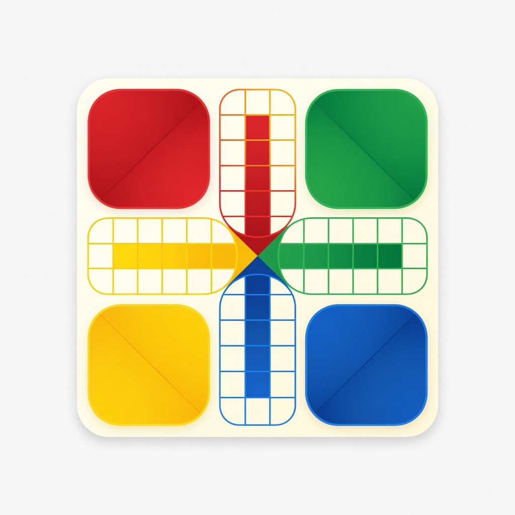 Premium 2D Ludo Game Board