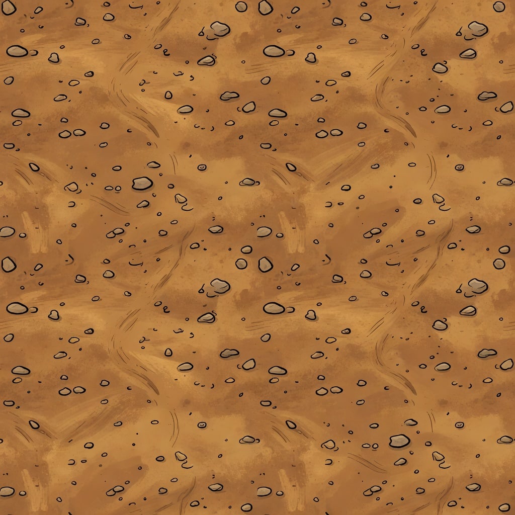 Storybook Dirt Path Texture