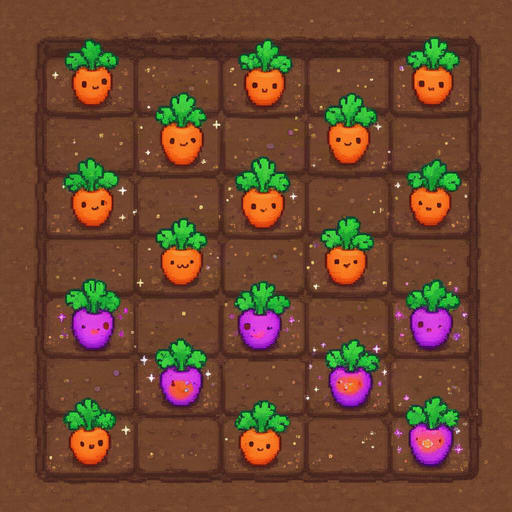 Sparkling Mutant Carrot Farm