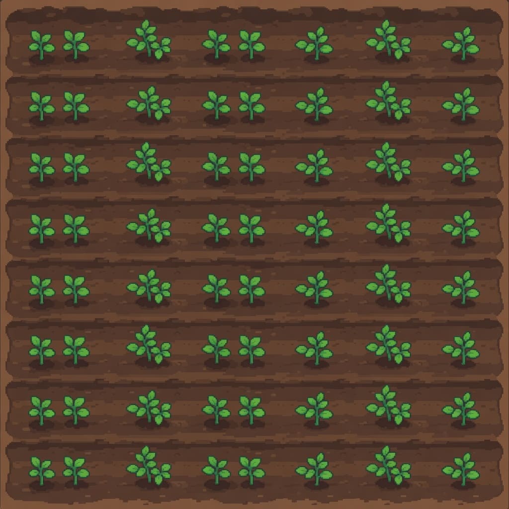Watermelon Plot Seedling Stage
